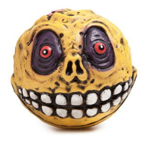 Madballs Skull Face 4 Inch Foam Figure