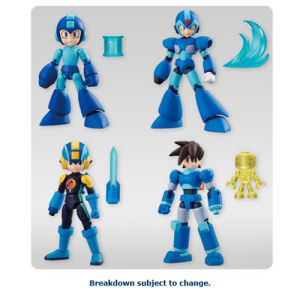 Mega Man 66 Action Mini-Figures Display Box