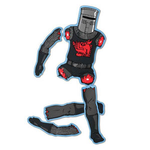 Monty Python and the Holy Grail Black Knight Magnet