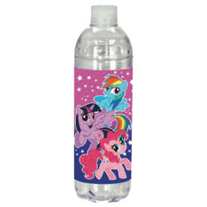 My Little Pony Friendship is Magic Pink Acrylic Twist Top Water Bottle