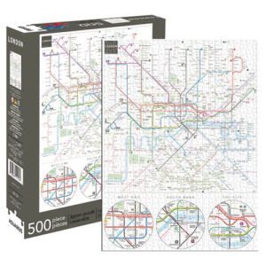 London Underground Map 500 Piece Puzzle