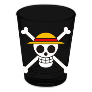 One Piece Straw Hat Pirates Jolly Roger Shot Glass