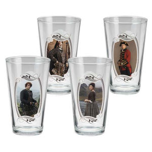 Outlander 16 Ounce Glass 4 Pack