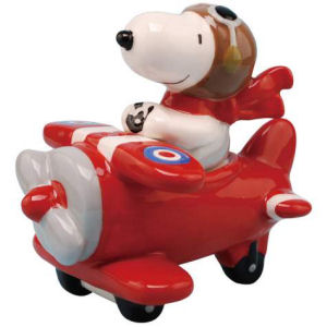Peanuts Flying Ace Salt and Pepper Shakers