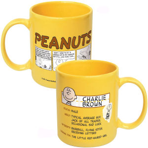 Charlie Brown Ceramic Profile Mug