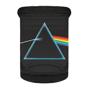 Pink Floyd Dark Side of the Moon 6 Ounce Black Apothecary Jar