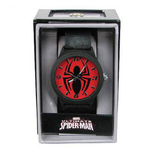 Spider-Man Emblem Strap Watch