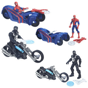 Spider-Man 6 Inch Action Figures with Cycles Wave 1 Case