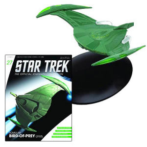 Star Trek Starships Romulan Bird of Prey Vehicle with Collector Magazine