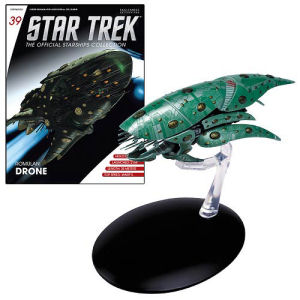 Star Trek Starships Romulan Drone Vehicle with Collector Magazine