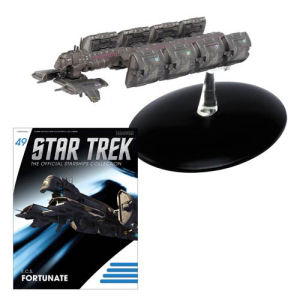 Star Trek Starships ECS Fortunate Vehicle with Collector Magazine