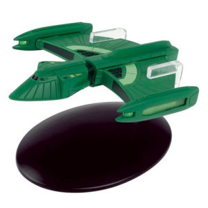 Star Trek Starships Romulan Scout Ship Die-Cast Vehicle with Collector Magazine #90