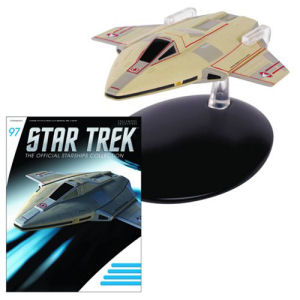Star Trek Starships Academy Fighter Die-Cast Metal Vehicle with Collector Magazine #97