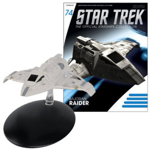 Star Trek Starships Bajoran Raider Vehicle with Collector Magazine