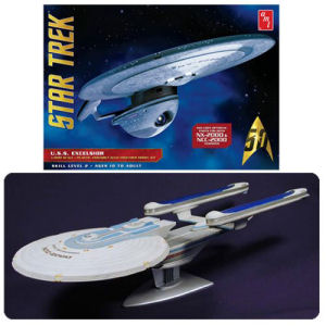 Star Trek U.S.S. Excelsior 1/1000th Scale Model Kit