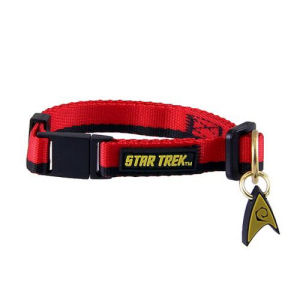 Star Trek The Original Series Red Uniform Cat Collar