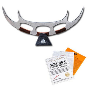 Star Trek Klingon Batleth Prop Replica
