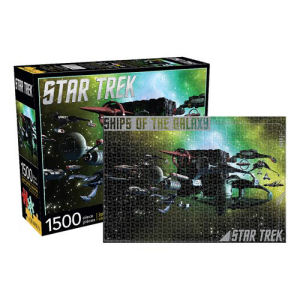 Star Trek Enemy Ships of the Galaxy 1500 Piece Puzzle