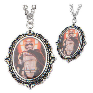 Star Wars Episode VII The Force Awakens Captain Phasma Stainless Steel Pendant Necklace