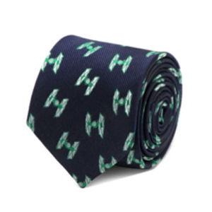 Star Wars TIE Fighter Navy Italian Silk Tie