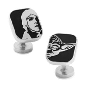 Star Wars Luke Skywalker and Yoda Cufflinks