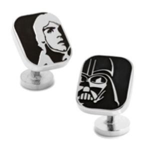 Star Wars Luke Skywalker and Darth Vader Cufflinks