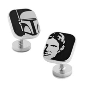 Star Wars Han Solo and Boba Fett Cufflinks