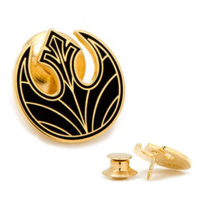 Star Wars The Last Jedi Gold Rebel Logo Lapel Pin