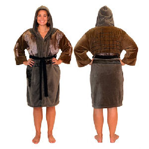 Star Wars Rogue One Jyn Hooded Fleece Bathrobe