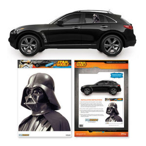 Star Wars Darth Vader Passenger Series Car Decal