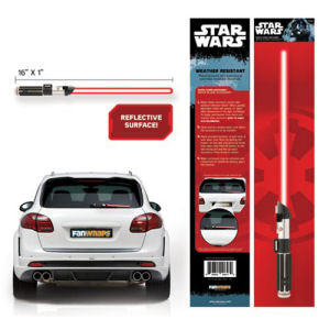Star Wars Red Leader Wings Rebel Squadron Window Decal