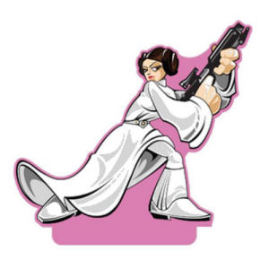 Star Wars Princess Leia Shorty Paper Air Freshener