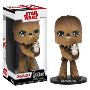 Star Wars The Last Jedi Chewbacca Wobbler Bobble Head
