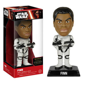 Star Wars The Force Awakens Stormtrooper Gear Finn Bobble Head