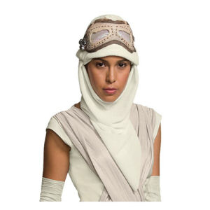 Star Wars The Force Awakens Rey Mask with Hood