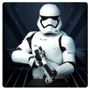 Star Wars The Force Awakens The First Order Stormtrooper Mini Bust