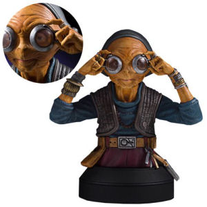Star Wars Maz Kanata Mini Bust