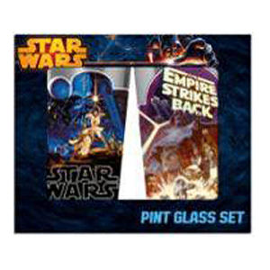 Star Wars Posters 16 Ounce Pint Glass 2 Pack