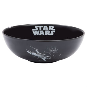 Star Wars X-Wing and Imperial Ship Ceramic Serving Bowl