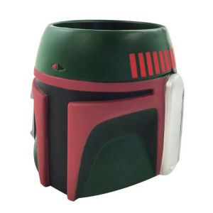 Star Wars Boba Fett Formed Foam Helmet Can Hugger