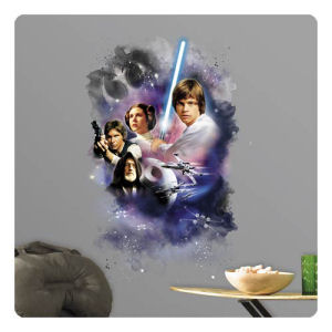 Star Wars Classic Mega Peel and Stick Giant Wall Decal