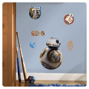 Star Wars The Force Awakens BB-8 Giant Wall Decal