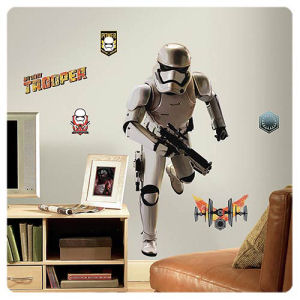 Star Wars The Force Awakens Stormtrooper Giant Wall Decal