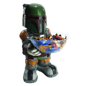 Star Wars Boba Fett Candy Bowl Holder
