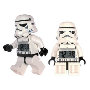 LEGO Star Wars Stormtrooper Minifigure Clock
