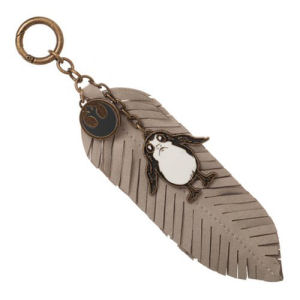 Star Wars The Last Jedi Porg Feather Key Chain