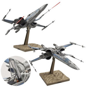 Star Wars The Force Awakens Resistance X-Wing Fighter 1/72nd Scale Model Kit