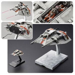 Star Wars Snowspeeder 1/48th and 1/144th Scale Model Kit Set