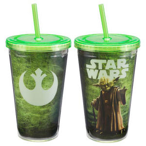 Star Wars Yoda 18 Ounce Acrylic Travel Cup