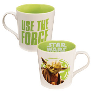 Star Wars Yoda Use the Force 12 Ounce Ceramic Mug